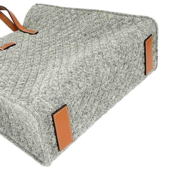 Gucci Diamante Grey Wool Tote - Picture 6 of 8